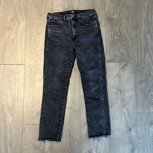 Gap high rise cigarette jeans